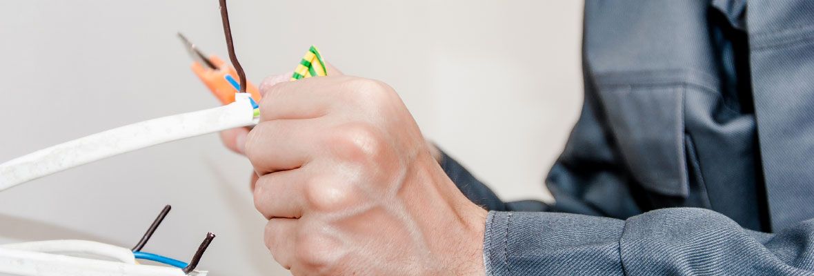 Electrician Splicing Wires